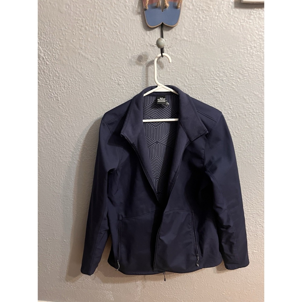 Under Armour Jacket XL Blue ColdGear Infrared‎ Storm Full Zip Fitted Women - Picture 2 of 7